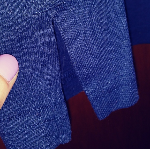 Karen Scott Navy Blue Sweater Top - Picture 4 of 5